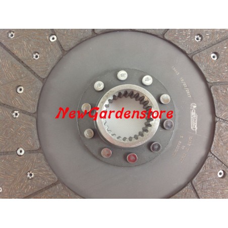 Clutch disc 15445 LAMBORGHINI tractor R1106 1156 1256 DT 352x195x4,3 50x45