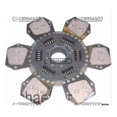 NEWHOLLAND clutch disc for agricultural tractor 160.90 160.90 DT TURBO 15537 | NewgardenAgri.com