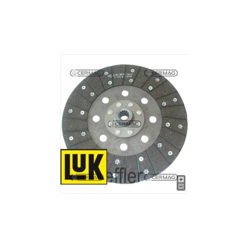 CARRARO PTO clutch disc for agriplus agricultural tractor 65 75 85 15948