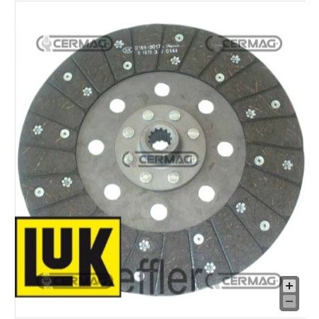 CARRARO PTO clutch disc for agriplus agricultural tractor 65 75 85 15948 | NewgardenAgri.com