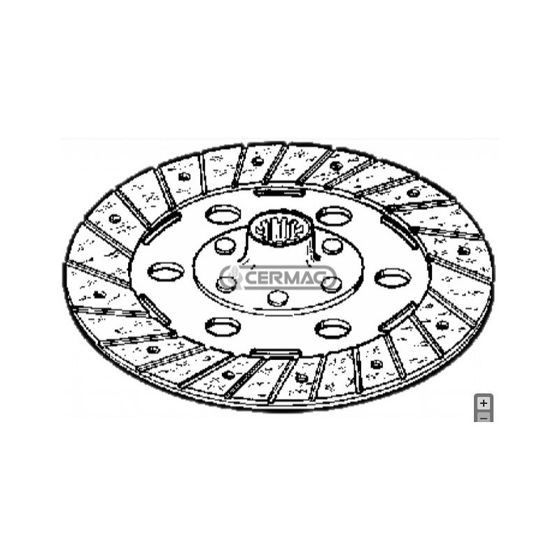 VALPADANA super motor mower clutch disc 15609