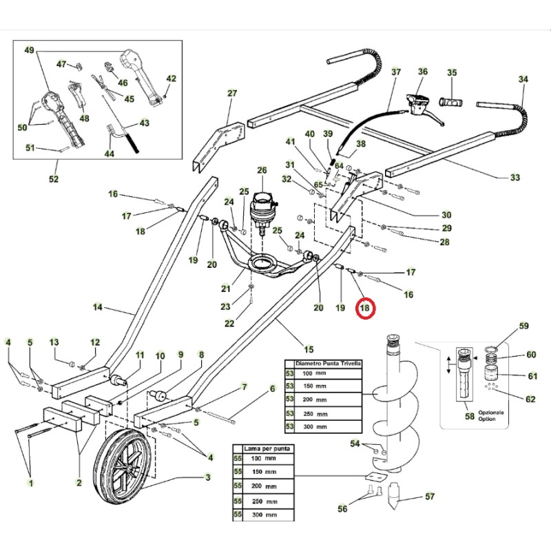 ORIGINAL ACTIVE t152 manguito espaciador soporte reductor sinfín 020814