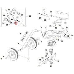 Cablaggio ORIGINALE ACTIVE trivella modelli t-165 021553 | NewgardenAgri.com