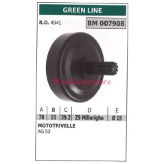 Campana frizione GREEN LINE mototrivella AG 52 007908 | NewgardenAgri.com