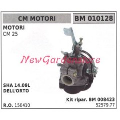 Carburatore a vaschetta CMMOTORI motopompa CM 25 010128 | NewgardenAgri.com