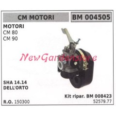 Carburateur à cuve CMMOTORI motopompe CM 80 90 004505 | NewgardenAgri.com