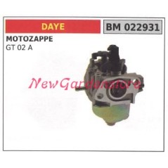 Carburateur à cuve DAYE motobineuse GT 02 A 022931 | NewgardenAgri.com