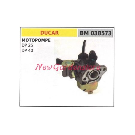 Carburatore a vaschetta DUCAR motopompa DP 25 40 038573 | NewgardenAgri.com