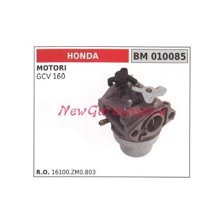 Carburatore a vaschetta HONDA motozappa GCV 160 010085 | NewgardenAgri.com