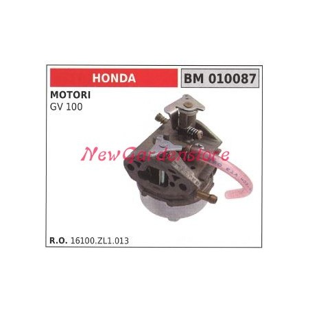 Carburateur à cuvette HONDA motorhoe GV 100 010087 | NewgardenAgri.com