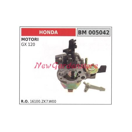 Carburateur à cuvette HONDA motorhoe GX 120 005042 | NewgardenAgri.com