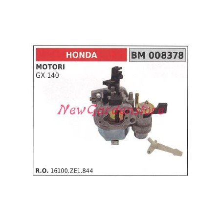 Carburateur à cuvette HONDA motorhoe GX 140 008378 | NewgardenAgri.com