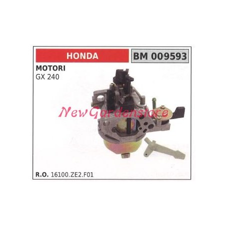 Carburateur à cuvette HONDA motorhoe GX 240 009593 | NewgardenAgri.com