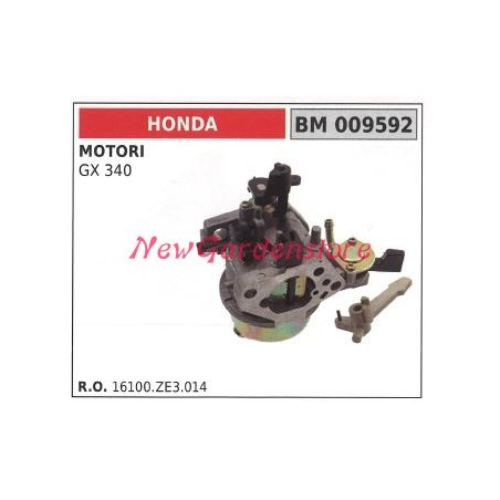 Carburateur à cuvette HONDA motorhoe GX 340 009592 | NewgardenAgri.com