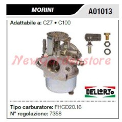 Bol carburateur MORINI motobineuse CZ7 C100 A01013 FHCS20.16 | NewgardenAgri.com