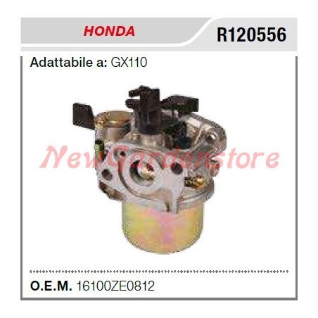 Carburateur HONDA motoculteur GX110 R120556 | NewgardenAgri.com