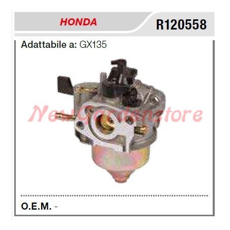 Carburateur HONDA motobineuse GX135 R120558 | NewgardenAgri.com