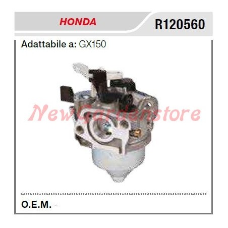 Carburatore HONDA motozappa GX150 R120560 | NewgardenAgri.com