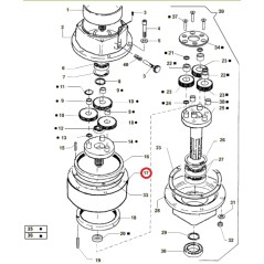 Carter centrale riduttore ORIGINALE ACTIVE trivella modelli t143 - t152 020911 | NewgardenAgri.com