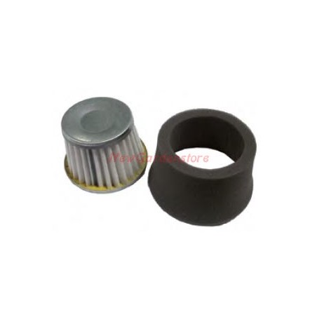 Air filter cartridge with sponge ROBIN walking tractor motor cultivator EY15 | NewgardenAgri.com