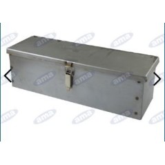 Sheet metal toolbox for agricultural tractor 420x130x130mm 01261 | NewgardenAgri.com