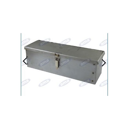 Sheet metal toolbox for agricultural tractor 420x130x130mm 01261 | NewgardenAgri.com