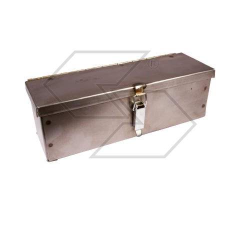 Rectangular metal tool box for tractor cod. A01999 | NewgardenAgri.com