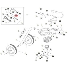 Cavo acceleratore ORIGINALE ACTIVE trivella t-165 020761 | NewgardenAgri.com