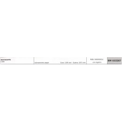 JARDIMECA cable de accionamiento de la motoazada C180 cable 1195 mm funda 1071 mm | NewgardenAgri.com