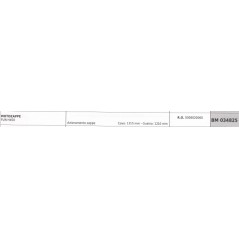 Drive cable for hoes PUBERT FUN H450 motor hoe 1315 mm cable 1210 mm sheath | NewgardenAgri.com