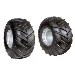 Pair of 21/11.00-8" tyred wheels with 50 mm spacers NIBBI FC 30 M mower | NewgardenAgri.com