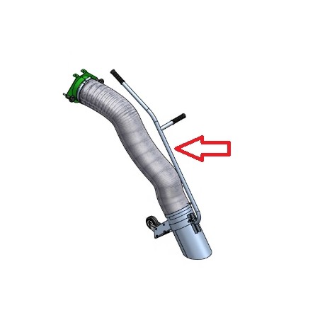 Stange mit Knöpfen PERUZZO TURBO 400 Ansauger | NewgardenAgri.com