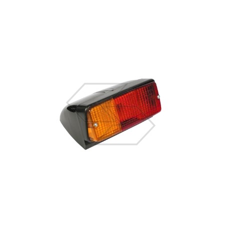 Sloping shoe-shaped base light for lamborghini same agricultural tractor 160x78x140mm | NewgardenAgri.com