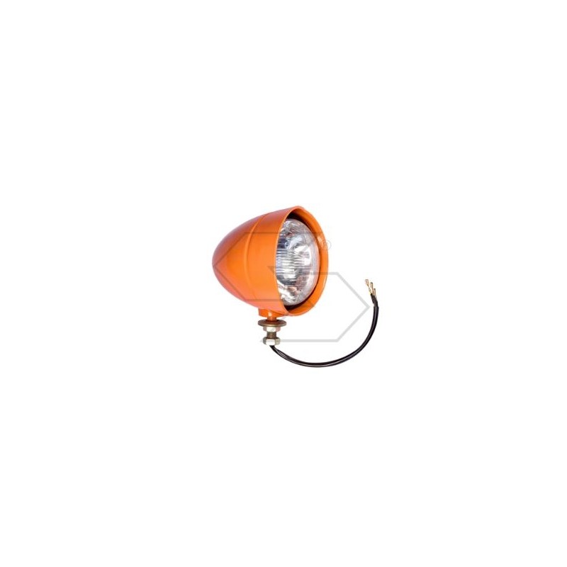 Three-light headlight right for agricultural tractor Ø  140 mm