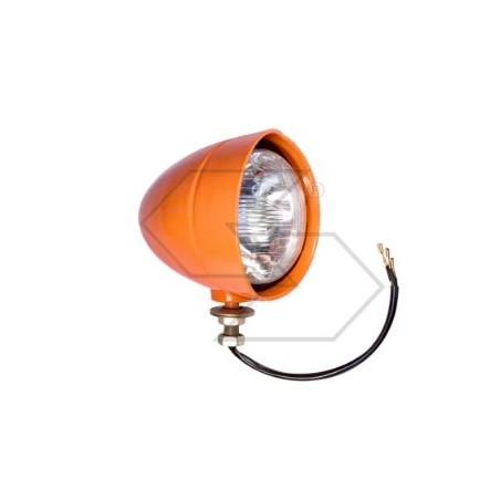 Three-light headlight right for agricultural tractor Ø 140 mm | NewgardenAgri.com