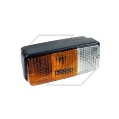 Front beacon 2 lights 160x70mm NEWGARDENSTORE agricultural tractor cab A08114 | NewgardenAgri.com