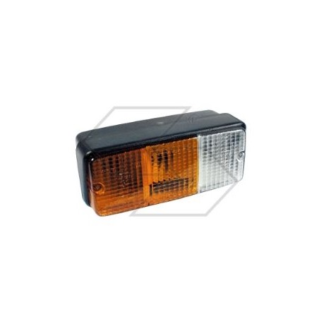 Faro anteriore 2 luci 160x70mm NEWGARDENSTORE cabina trattore agricolo A08114 | NewgardenAgri.com