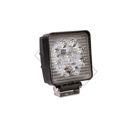 Led work beacon 2000 lumen round beacon for agricultural tractor | NewgardenAgri.com