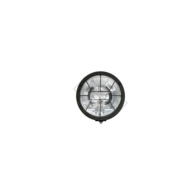 Round halogen work light Ø  160 mm with grid