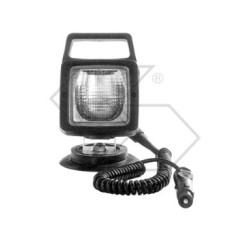 Square sealed beacon with switch for AJBA agricultural tractor | NewgardenAgri.com