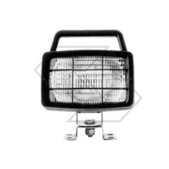 Rectangular sealed beam headlight with switch for agricultural tractor AJBA | NewgardenAgri.com