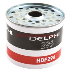 DELPHI FUEL FILTER HDF 296 UNIVERSAL Ø 85 X 70 MM DIESEL TRACTOR | NewgardenAgri.com