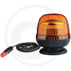 Led rotating beacon 12 / 24 V magnet mounting on agricultural machine