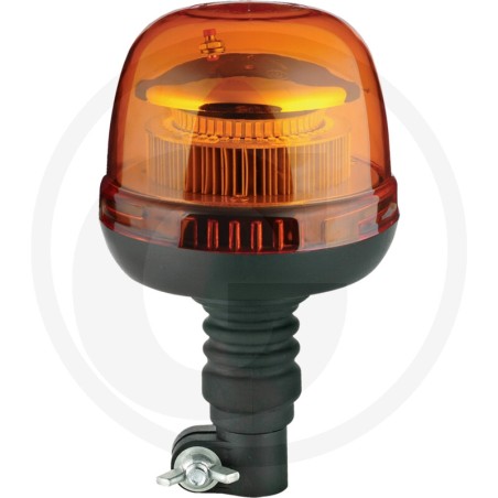 Girofaro a led tensione 12 / 24 V rotante lampeggiante singolo/doppio | NewgardenAgri.com