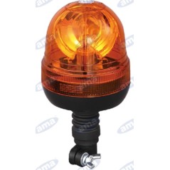 Halogen beacon 12V 55W flexible base 240x127 mm tractor industrial vehicle | NewgardenAgri.com