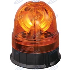 Halogen beacon 12V 55W flat base 160x140mm tractor industrial vehicle IP66 | NewgardenAgri.com