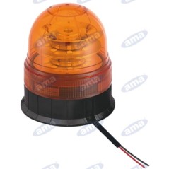 Faro giratorio LED 12-24V base plana 160x140mm tractor máquina agrícola | NewgardenAgri.com