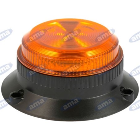 Balise Led base plate h 62mm L 145mm automoteur agricole 12-30V 30 LEDs | NewgardenAgri.com