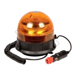 Girofaro led NEWGARDENSTORE 12-24V base magnetica ECE R65 per trattore agricolo | NewgardenAgri.com