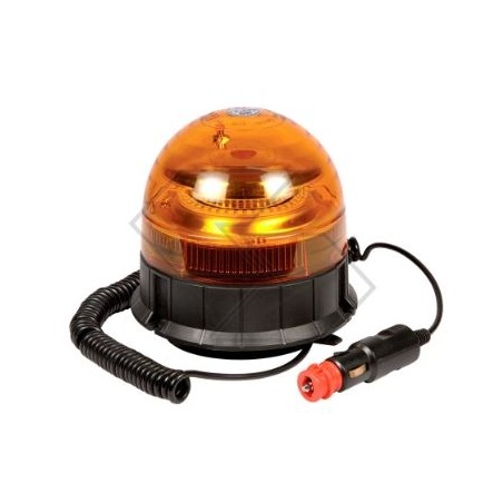 NEWGARDENSTORE Balise LED 12-24V ECE R65 base magnétique pour tracteur agricole | NewgardenAgri.com